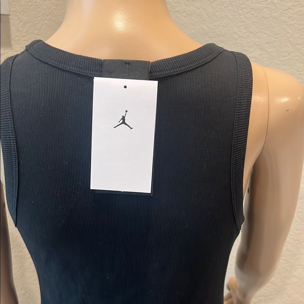 NWT Jordan Black Sleeveless Sheath Midi Dress - Picture 5 of 6